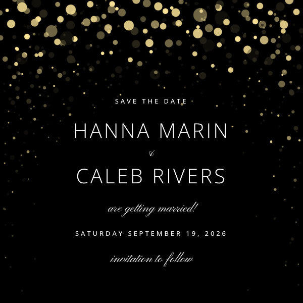 Die Save-the-Date-Karte Andrei
