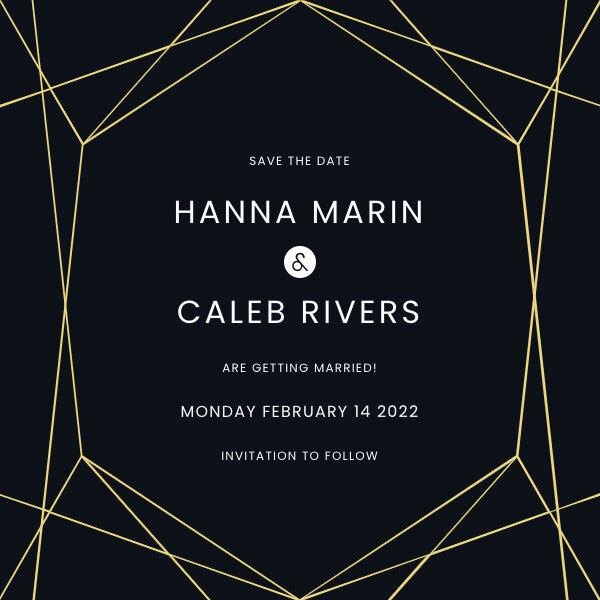 Die Save-the-Date-Karte Owen